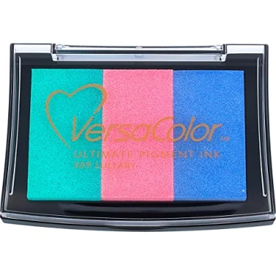 Image of Tsukineko VC309 Lullaby Versacolor Ink Pad, Multi Colour, 6.7 x 9.4 2 cm