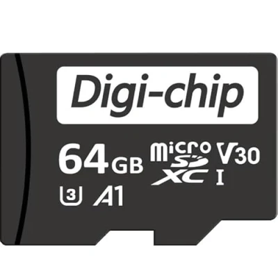 Image of Digi Chip 64GB Micro SD Memory Card for Ulefone Note 14, 15, 16, 16 Pro mobile phones Class 10 UHS 1 MicroSD