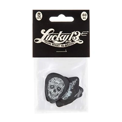 Image of Jim Dunlop L13CP.60 Lucky 13 Pick (Pack of 6)