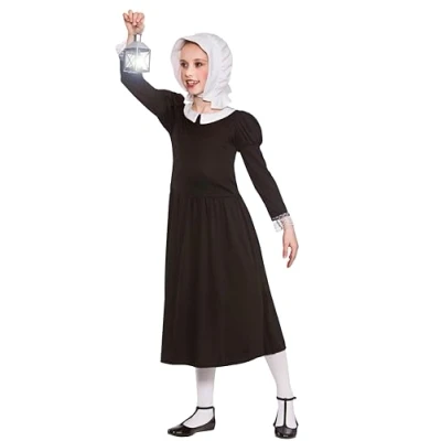 Image of Wicked Costumes Girls Victorian Florence Fancy Dress Costume X Large (11 13 Years)