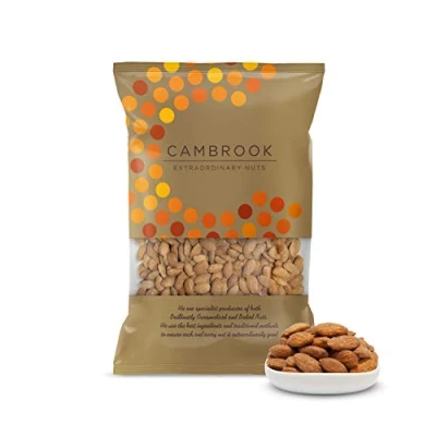 Image of Cambrook Hickory Smoke Seasoned Almonds Vegan, 1 kg Bag