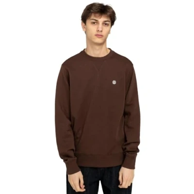 Image of Element Cornell Classic Sweatshirt Men XS Brown.