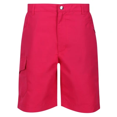 Image of Regatta Childrens Unisex Childrens/Kids Sorcer II Shorts (Pink Potion) Size 13Y