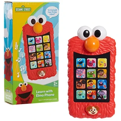 Image of Sesame Street 57582 Learn with Elmo Phone, Medium