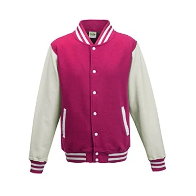 Image of AWDis JH043MOXN / BURM, Men&#039;s Jacket, Multicolored (Hot Pink/White), Large