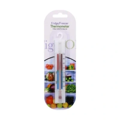 Image of LND Gifts Fridge and Freezer Thermometer UK&#039;s Trusted Brand with Colour Coded Safe Temperature Zones For Refrigerators Freezers, Ideal Home Kitchens, Restaurants, Bars, Cafes