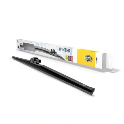 Image of HELLA 9XW 358 004 161 Winter Wiper Blade W40 Flat for Left Hand Drive Vehicles 16 Inch 400 mm Front Quantity: 1