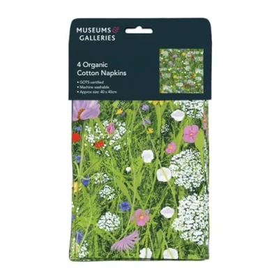 Image of Wild Garden by Josephine Simon Pack of 4 Organic Cotton Napkins