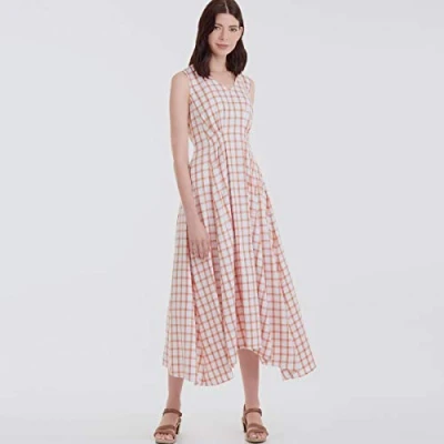 Image of Simplicity Sewing Pattern S9134 Misses&#039; Released Pleat Dress, U5 (16 18 20 22 24)