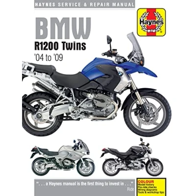 Image of BMW R1200 Twins (04 09) Haynes Repair Manual (Paperback)