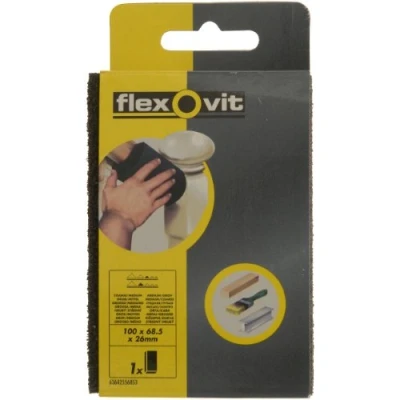 Image of FLEXOVIT FX63642556853 Sanding Sponge, Medium/Course