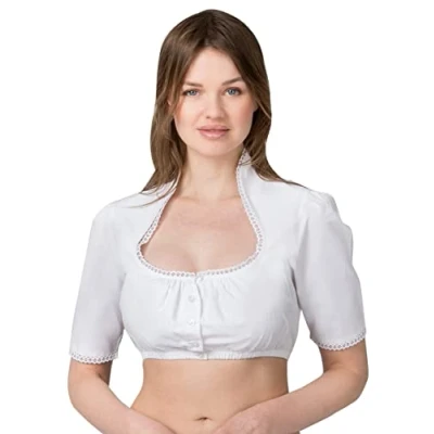 Image of Stockerpoint Women&#039;s Bluse Everly Blouse, Creme, Standard