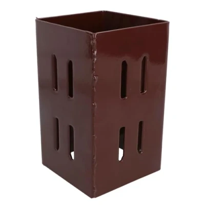 Image of Fence Post Extender Holder Support 75mm x Easy Grip Panel Trellis