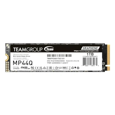 Image of TEAMGROUP MP44Q SLC Gen 4x4 M.2 2280 PCIe 4.0 Cache with NVMe for Laptop and Desktop NUC NAS SSD Read/Write Speed up to 7400/6200MB/s TM8FFD001T0C101