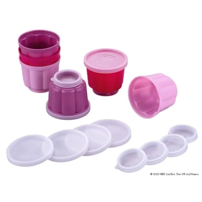 Image of Dr. Oetker Peppa Pig Pudding Cases with 2 Lids Perfect for Baking Kids and Fans Ideal Children&#039;s Birthday Parties Pack of 6