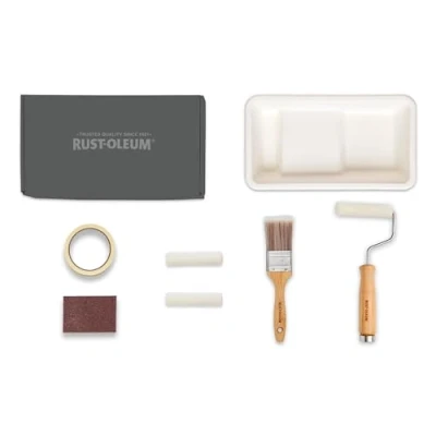 Image of Rust Oleum Ready to Roll Eco Paint Kit (Small) Satin Furniture Moody Darks