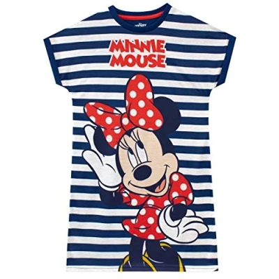 Image of Disney Girls Nightdress Minnie Mouse Multicoloured 5 6 Years