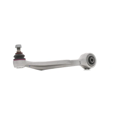 Image of 1133238, 1139988, 31121133238, 31121139988 Suspension Arm LEMFÖRDER 10498 01 with rubber mount Front Axle, Lower, Right, Control Aluminium