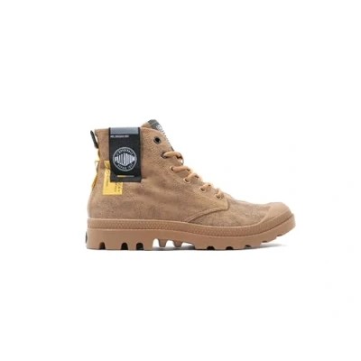 Image of Palladium Pampa Surplus Platform ankle boots, Size: 3.5, Canella Textile