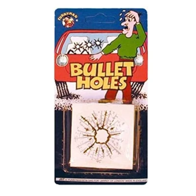 Image of JOKE: BULLET HOLES (3) Pk 12 (J57)