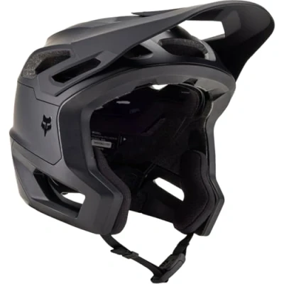 Image of Fox Dropframe Pro Helmet in Matte Black Medium,