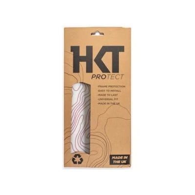 Image of HKT PROTECT FULL MONTY Contour Lines Bike Frame Protection Kit Gloss 18 Piece (Pink)