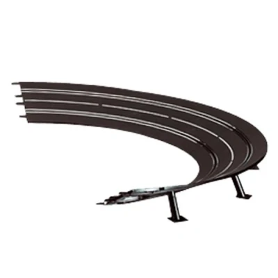 Image of Carrera 20575 20020575 High banked Curve 2/30 (6) Slot Car Track Accessory, Multicolor, 44.2 x 28.5 7.49 cm