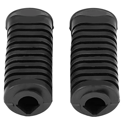 Image of Reposapies Moto Rubber Footpegs Foot Rest Peg Motorcycle Front Plate Footrest Pad Grip Cover Replacement For 125Cc Cg 125