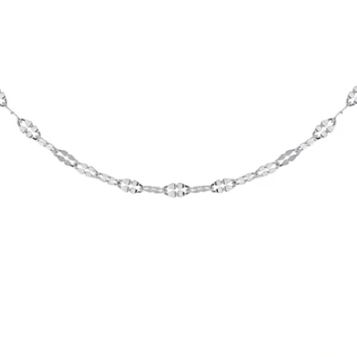 Image of Tuscany Silver Women&#039;s Sterling Diamond Cut Forzatina Chain 41cm/16