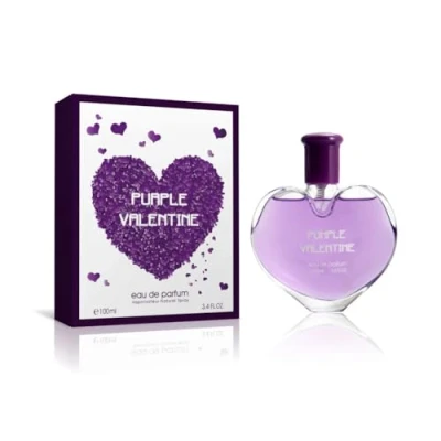 Image of Purple Valentine Perfume Ladies Fragrance for Her Floral Womens EDP 100ml