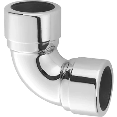 Image of MCALPINE 32mm (Euro) Chrome Plated Elbow 90Deg 32A CB