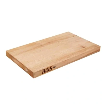 Image of Boos Block Butchers Chopping Board Thick North American Hard Maple Safe for Food Preparation 20 x 15 1,25 Inches