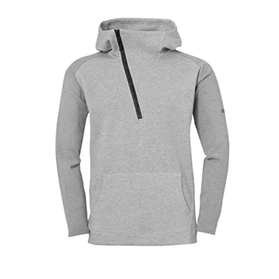 Image of Uhlsport Essential Hoodie Dark Grau Melange XL