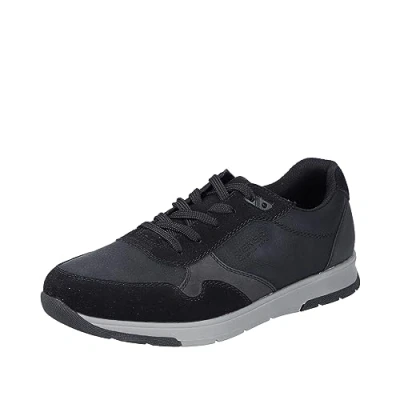 Image of Rieker Men&#039;s B2002 Sneaker, Black, 10 UK
