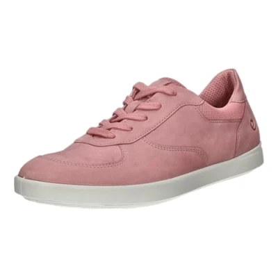 Image of Ecco Leisure Nubuck Leather Women&#039;s Fashion Trainers