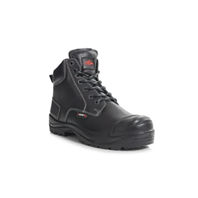 Image of Perf PB10C DDR S3 SRC Safety Derby Boot C/W Cap, Black, 7 UK (41 EU)