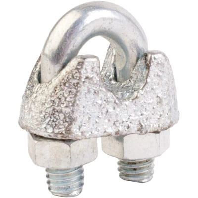 Image of Perry 10mm Wire Rope Grip Galvanised (PK 2)