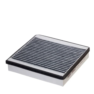 Image of 1891310000 Pollen Filter HENGST E964LC Activated Carbon 201mm 211mm 40mm SMART: Fortwo I Convertible, City Coupe, Cabrio