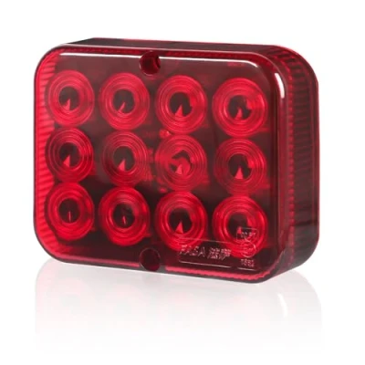 Image of Qiping LED Trailer Rear Fog Lights 12V,Waterproof Light Board Universal for Truck Caravan