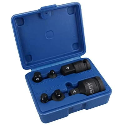Image of 6pc Impact Socket Adaptor Adapter Step Up Down Reducer Converter
