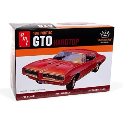 Image of AMT 1968 Pontiac GTO Hardtop Craftsman Plus 1:25 Scale Model Kit