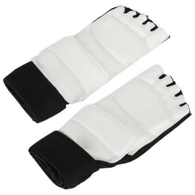 Image of Dilwe Taekwondo Foot Guard, Boxing Protection Ankle Support Kickboxing Gym Training Part(L)
