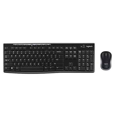 Image of 6x Logitech Wireless Combo Mk270 Keyboard And Mouse Set Italian Layout