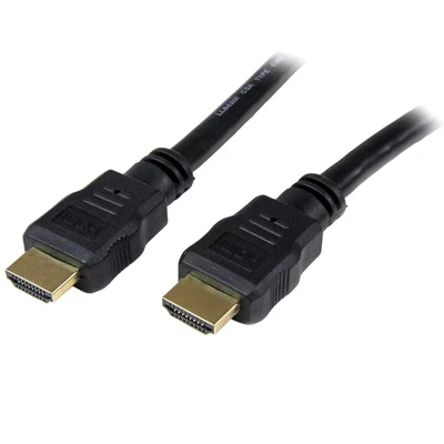 Image of StarTech.com 2m 4K High Speed HDMI Cable Gold Plated UHD x 2K Premium Video for Your TV, Monitor or Display (HDMM2M), Black