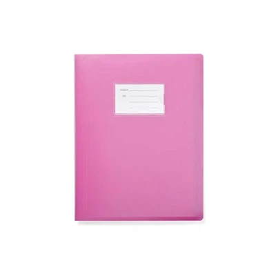 Image of Arpan A4 104 Pockets 208/Sides Display Book Presentation Folder Flexible Cover Portfolio Pink
