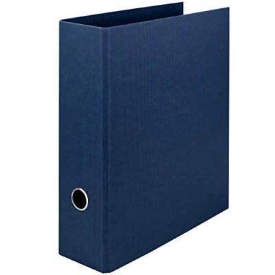 Image of Rössler Soho A4 85mm Lever Arch File Spine Navy Blue