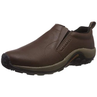 Image of Merrell Men&#039;s Jungle Moc Slip on Shoe, Black Slate, 6.5