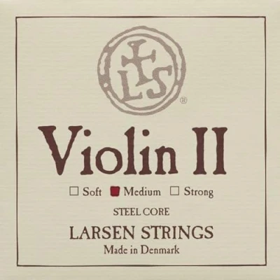 Image of Larsen violin strings Original Synthetic,Fibre Core A steel medium
