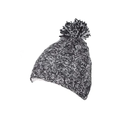 Image of Pachamama Charcoal Cairngorm Bobble Beanie Hat