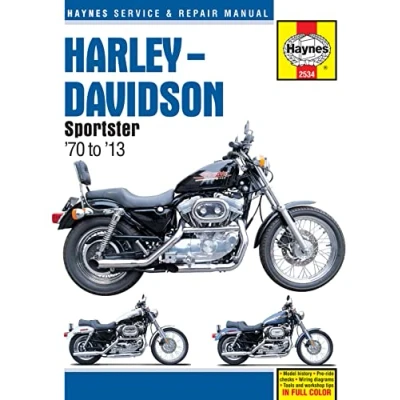 Image of Harley Davidson Sportsters (70 13) Haynes Repair Manual (Paperback)